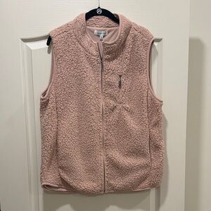 Grace & Lace Blush Sherpa Vest